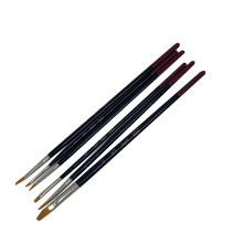 Synthetic Hair Wood Handle Artist Painting Brushes Set